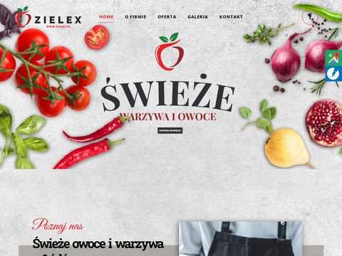 Zielex.pl - hurtownia owoców Łódź