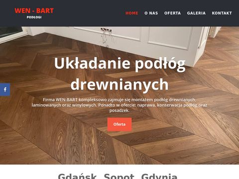 Wen-bart.pl - układanie podłóg w Gdyni