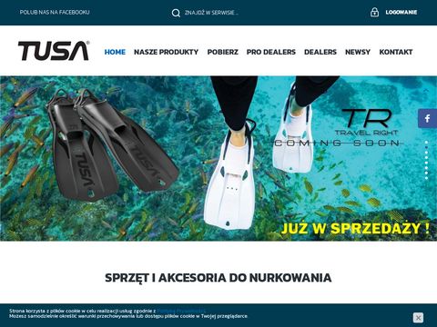 Tusa.com.pl - zaawansowany zestaw do nurkowania