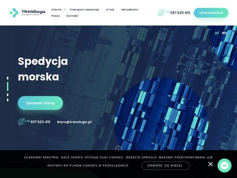Translogis.pl usługi spedycyjne