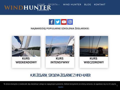 Wind-hunter.pl szkolenia i kursy żeglarskie