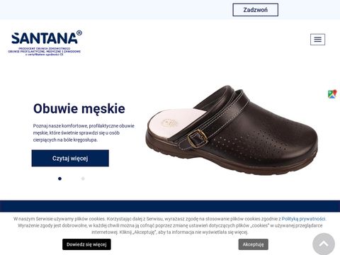 Santanaobuwie.pl - zdrowotne obuwie