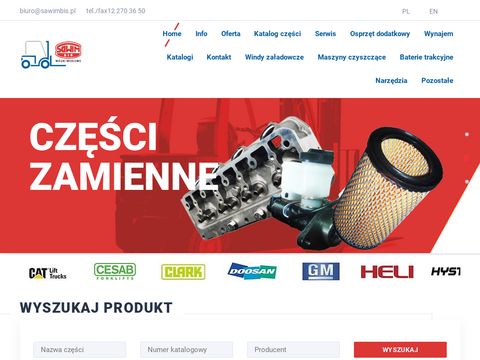 Sawimbis.pl przegląd i serwis wózków widłowych