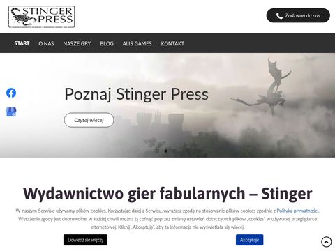Stinger-press.pl - gry fabularne wydawca