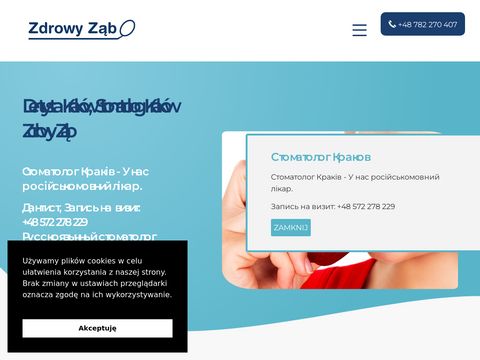 Zdrowy-zab.pl gabinet stomatologiczny Kraków