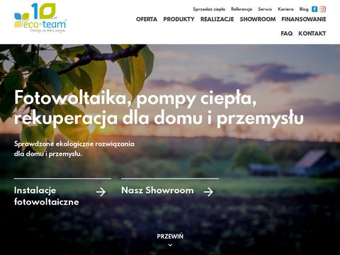 Eco-team.pl - pompy ciepła Częstochowa