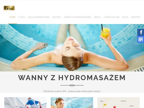 German-shop.pl wanna z hydromasażem