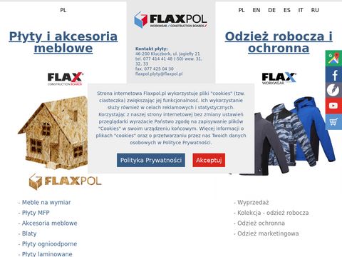 Flaxpol.pl - bhp odzież