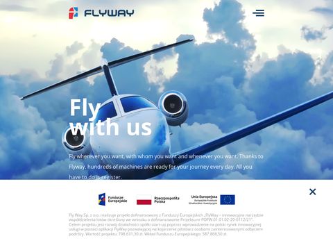 Flyway.me - tanie loty prywatnym samolotem
