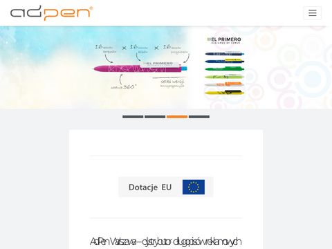 Adpen.com.pl długopisy firmowe z nadrukiem
