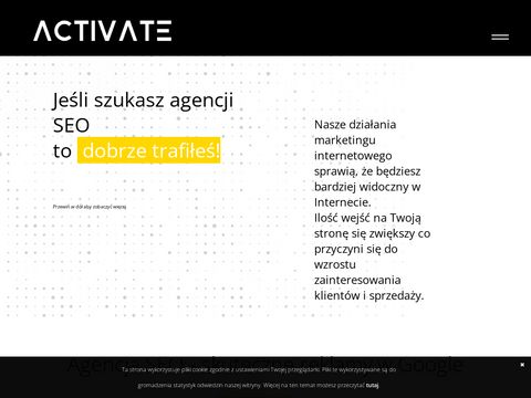 Activate.pl pozycjonowanie stron www