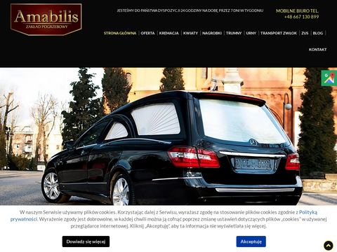 Amabilis.com.pl kremacja zwłok Warszawa