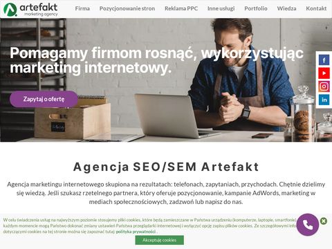 Artefakt.pl agencja SEO