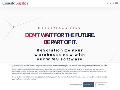 Consafe Logistics innowacje magazynowe