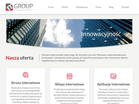 Mgroup.pl strony i sklepy internetowe