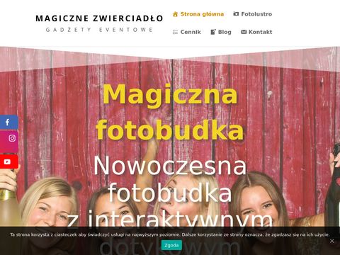 Magiczne-zwierciadlo.pl fotobudka na wesele