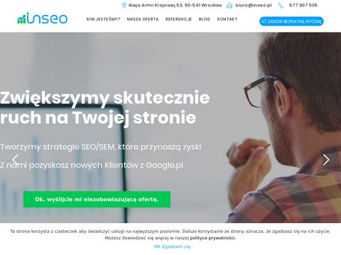 Inseo.pl skuteczne pozycjonowanie stron