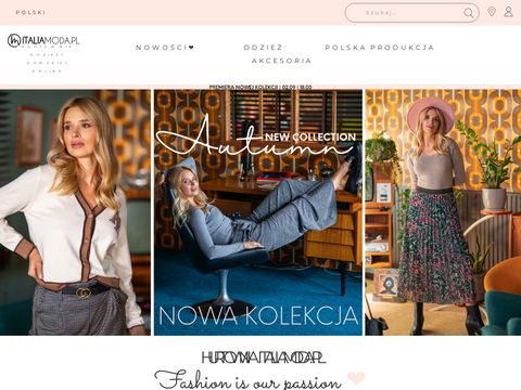Italiamoda.pl sklep z odzieżą włoską