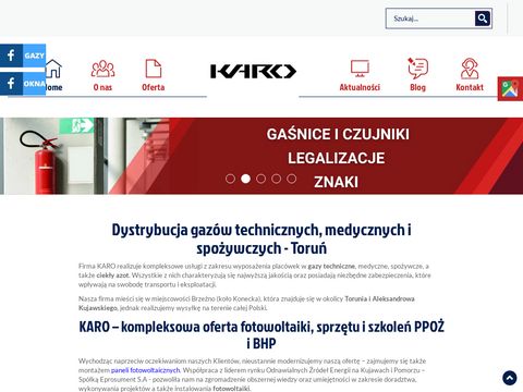 Karo-net.com - gazy medyczne Toruń