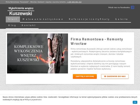 Kuszewski-wykonczenia.pl - firma remontowa