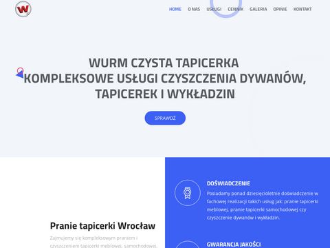Wurm.pl czyszczenie dywanów Wrocław