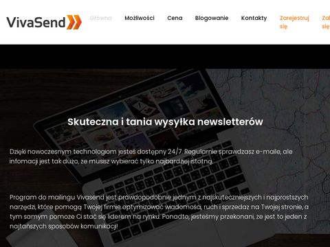 Vivasend.pl newslettery
