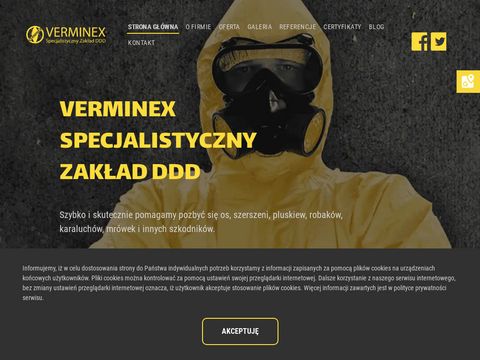 Verminex.pl zwalczanie kuny domowej