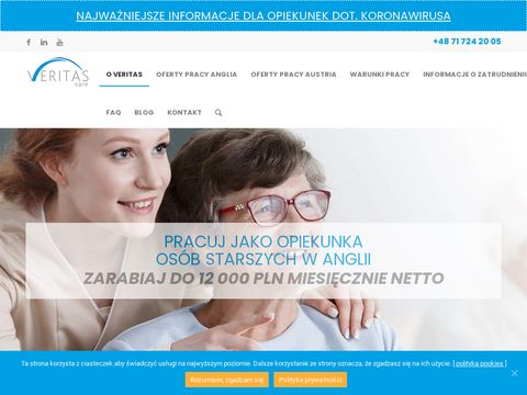 Veritas-care.pl agencja opiekunek