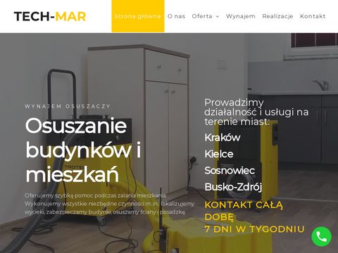 Tech-mar-osuszanie.pl ścian Kraków