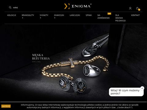 Sklep.enigmaonline.pl męska biżuteria
