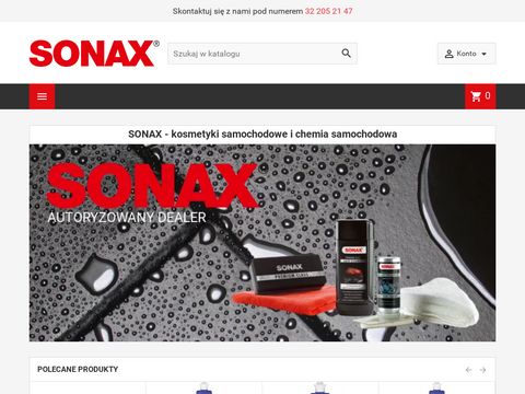 Sonax.katowice.pl kosmetyki samochodowe