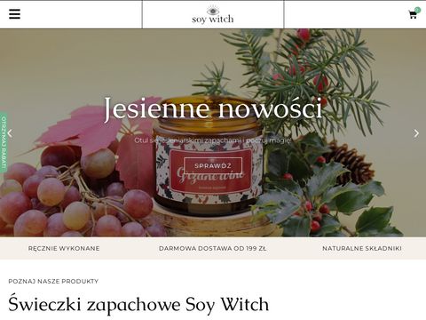 Soywitch.pl świeczki sojowe