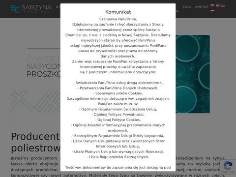 Sarzynachemical.pl - flodury producent