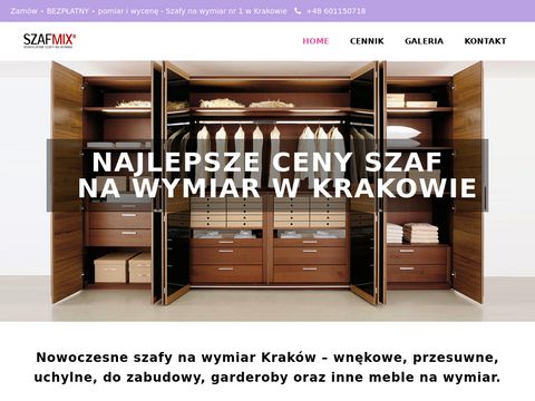 Szafmix24.pl szafy na wymiar Kraków