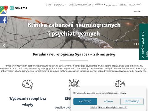 Synapsa.waw.pl - neurochirurg Warszawa