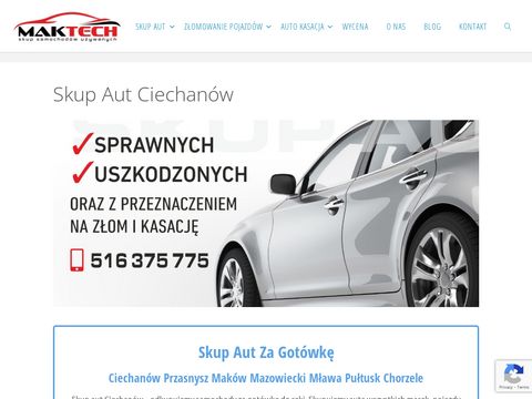 Sprzedajswojeauto.pl - skup aut w Ciechanowie