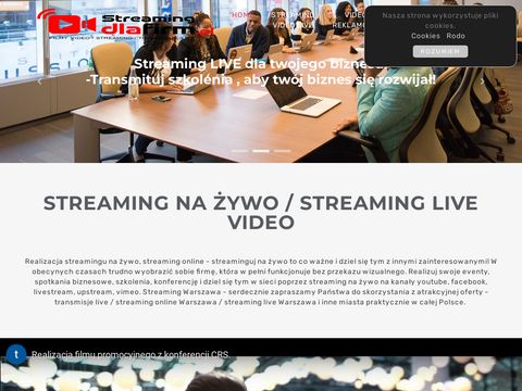Streamingdlafirm.pl - streaming online Warszawa