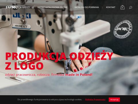 Rok.com.pl - kurtka z własnym nadrukiem