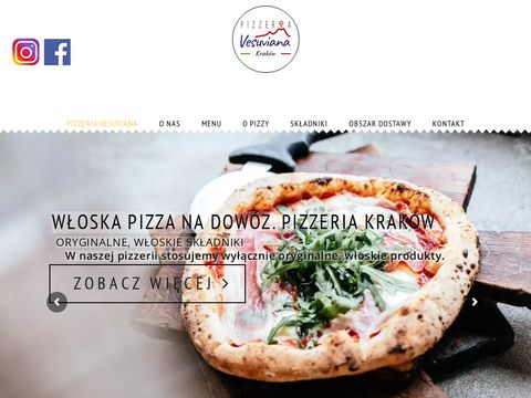 Pizzeriavesuviana.pl - pizza włoska na telefon