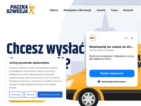 Paczkaszwecja.pl - przesyłki kurierskie