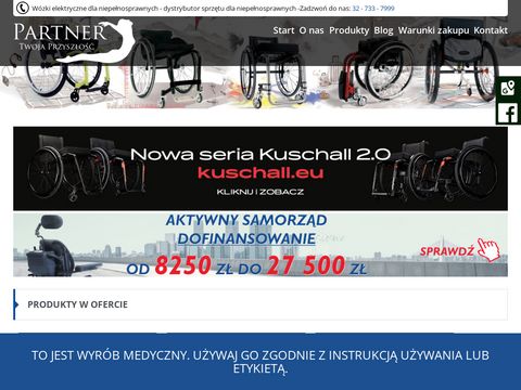 Partner-med.pl - Invacare wózek