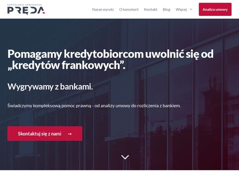 Preda.info - pomoc frankowiczom Głogów