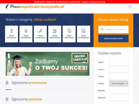 Pracemagisterskie-licencjackie.pl