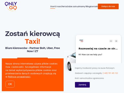 Onlygo.pl - Uber Bolt i FreeNow