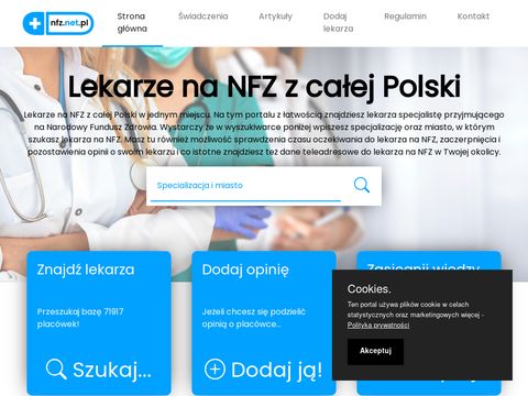 Nfz.net.pl - poradnia gastroenterologiczna