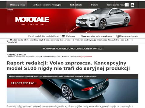 Mototaile.pl nowości z branży motoryzacji