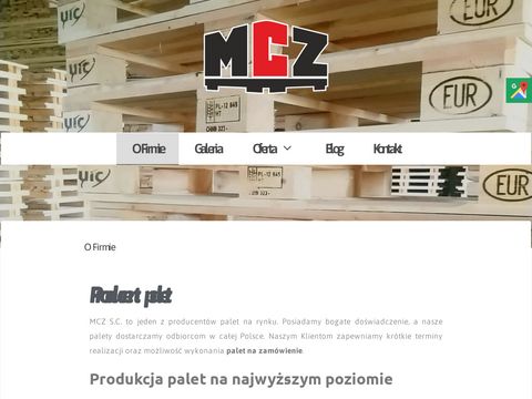 Mczpalety.pl - drewniane skrzynie
