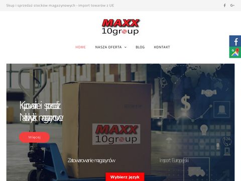Maxx10group.pl sprzedaż hurtowa