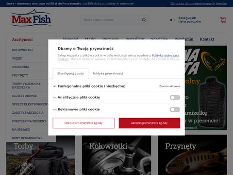 Max-fish.pl sklep wędkarski