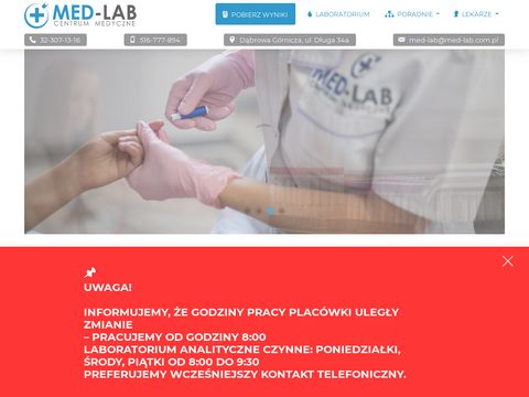 Med-lab.com.pl centrum medyczne